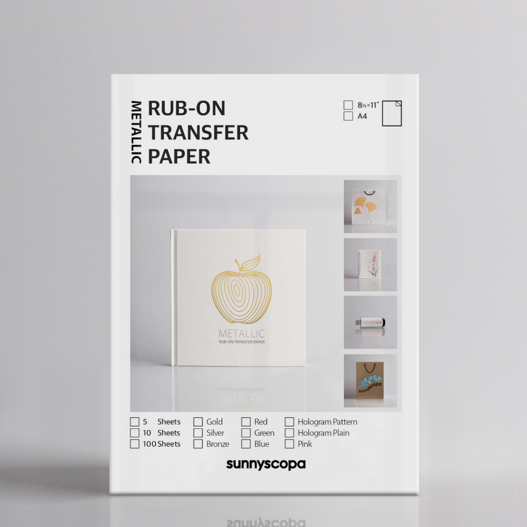 Rub on discount transfer paper