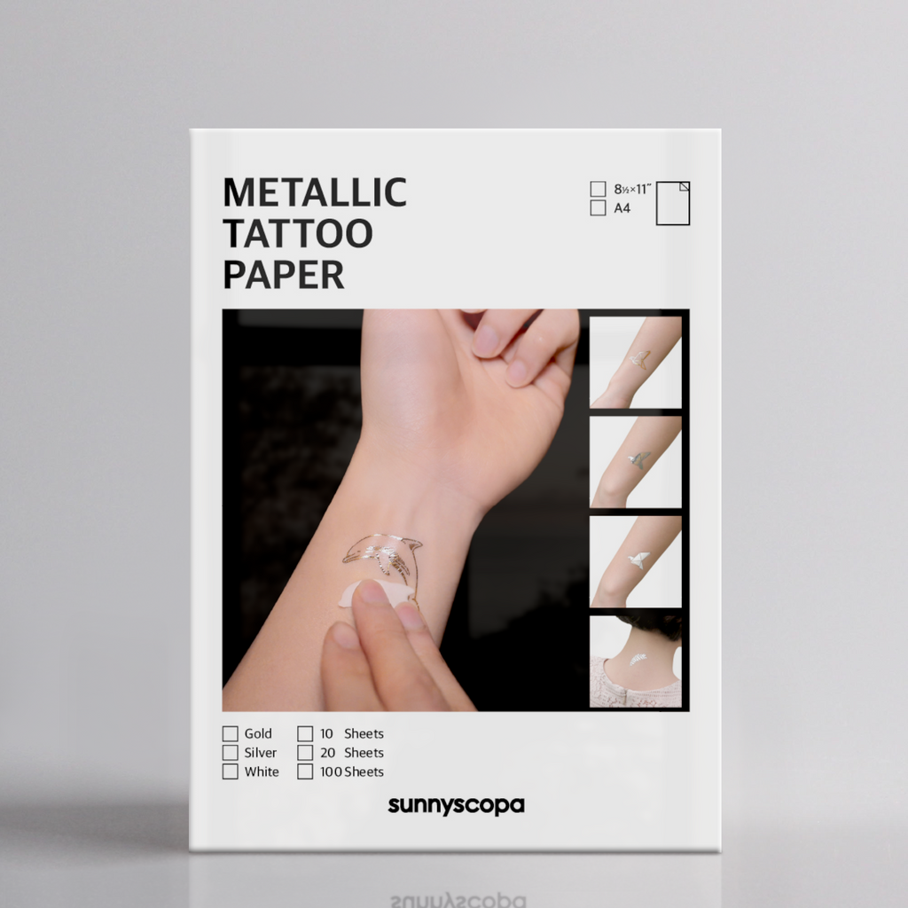 METALLIC TATTOO PAPER – SUNNYSCOPA