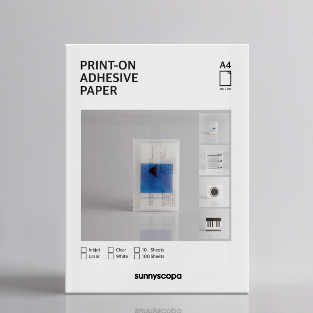 PRINT ON ADHESIVE PAPER A4 – SUNNYSCOPA