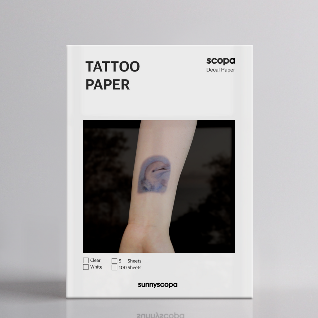Temporary Tattoo Paper for Inkjet Printers (Non-Permanent)